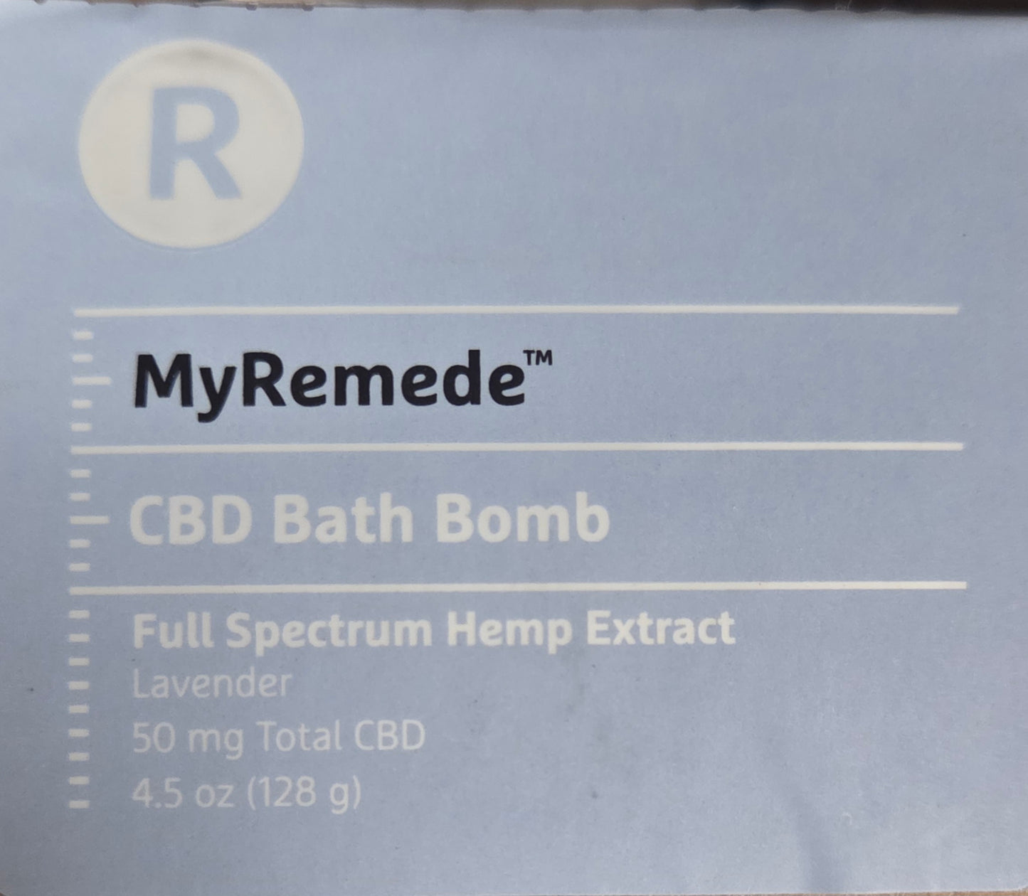 4-PACK CBD Bath Bombs Full Spectrum 50mg